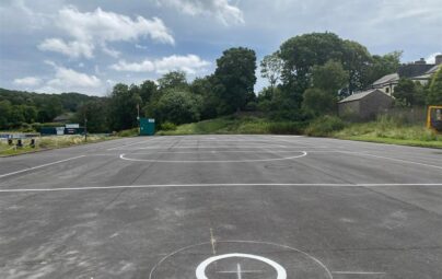<p>Netball Court at Marl Pits</p>
