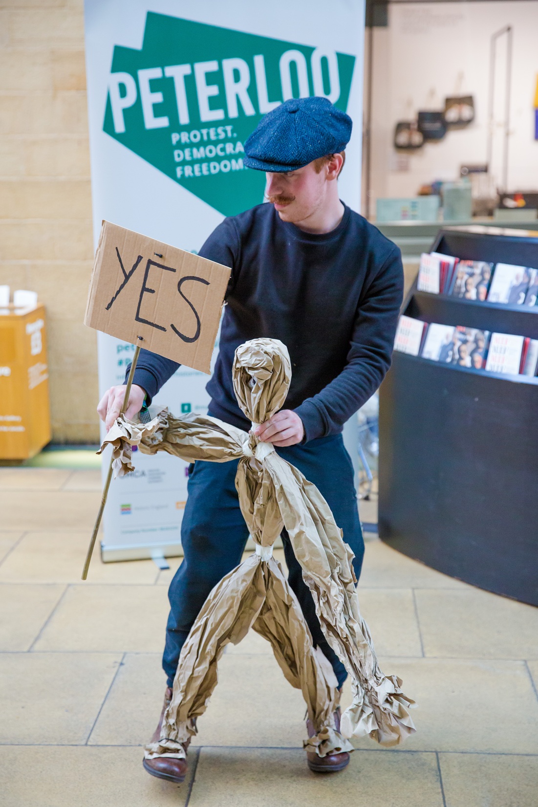 Paper puppetry and cardboard creations workshop