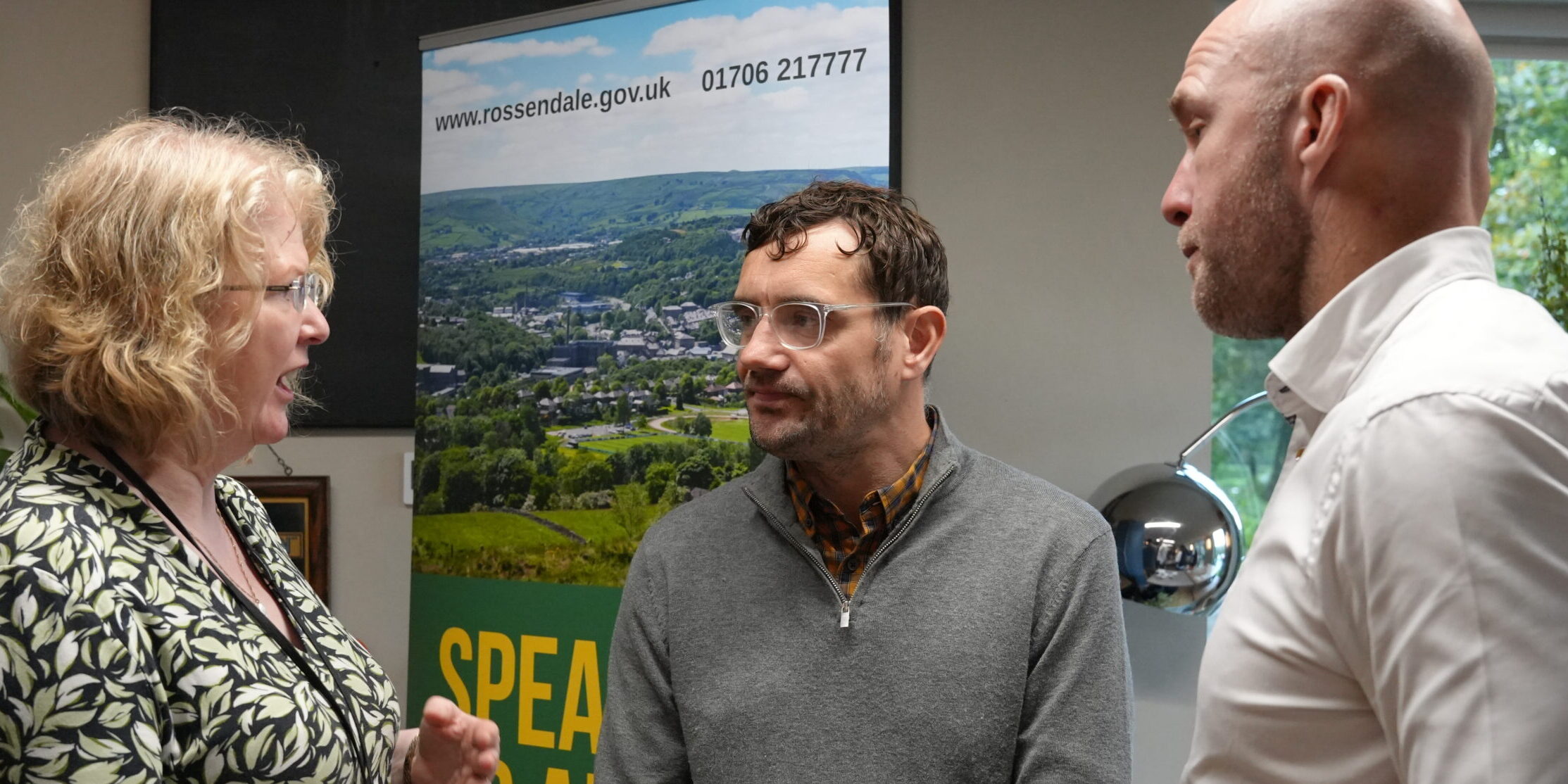 Businesses and partners at the Invest in Rossendale event